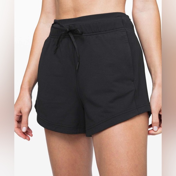 lululemon athletica Pants - Lululemon Inner Glow Short 3" *Modal in Black